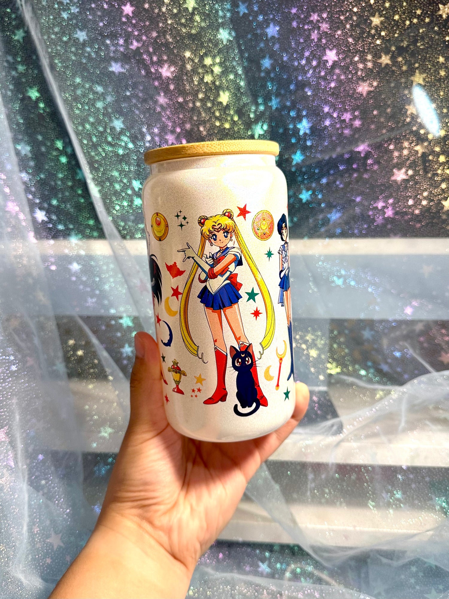 Magical Girls Glass Cup - Dream Creations